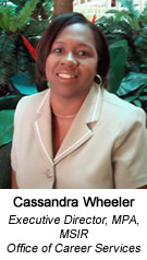 Cassandra Wheeler, Executive Director, Office of Career Services