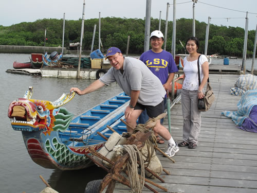 John Kilburn in Taiwan