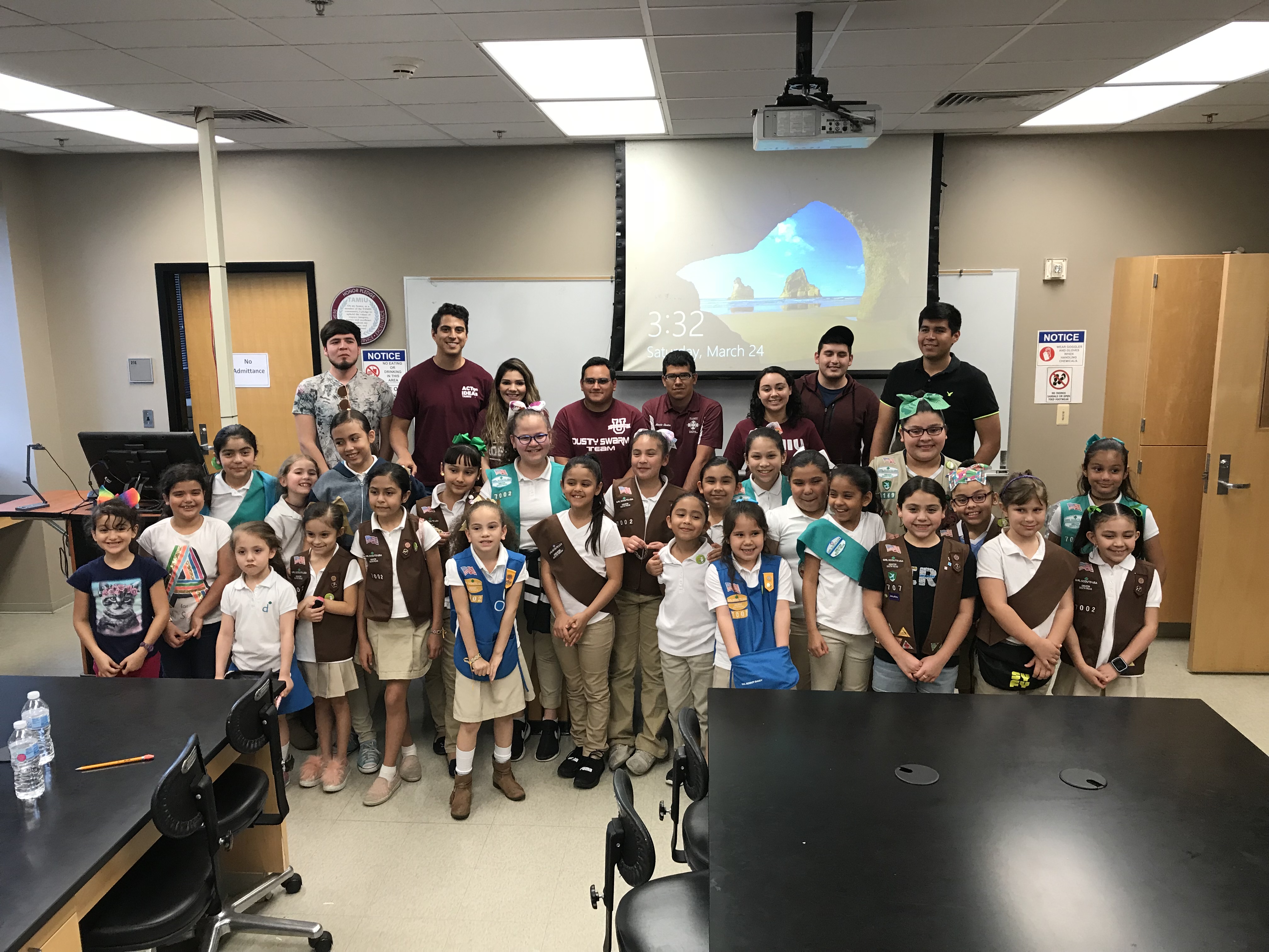 Girl Scout Robotics and Engineering Day