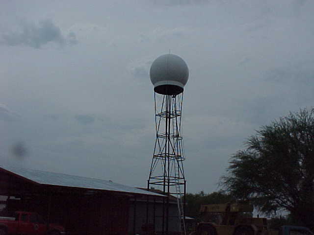 Working on the tower
