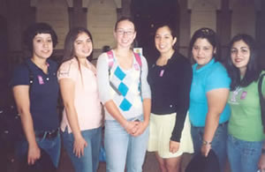 Iris Carpio, Mayra Zamora, Dian...