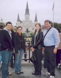 photo in front of cathedreal