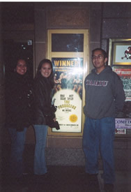 Students attend broadway show