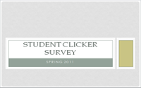 Student Clicker Survey Image