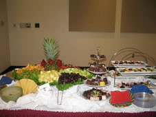 Fruit display.