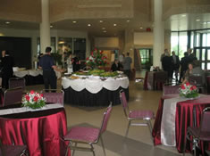 Student center reception.