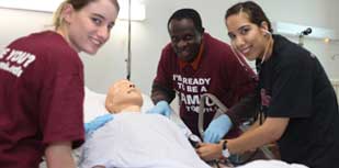 College of Nursing & Health Sciences Banner