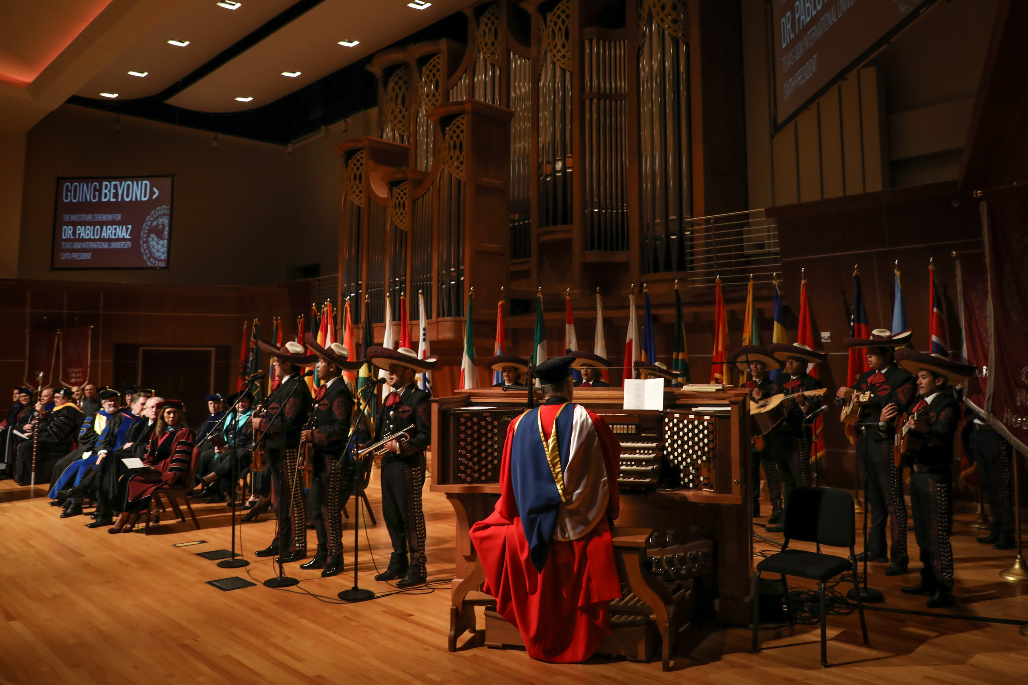 The Investiture Ceremony for Dr. Pablo Arenaz