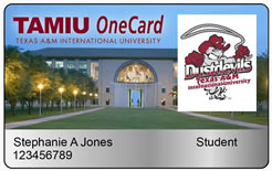 Sample of TAMIU OneCard