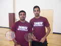 Badminton Doubles Men's Champions- Prasad V. & Rishi Errabally