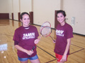 Badminton Doubles Women's Champions - Zunny Escobar & Angela Zoerner