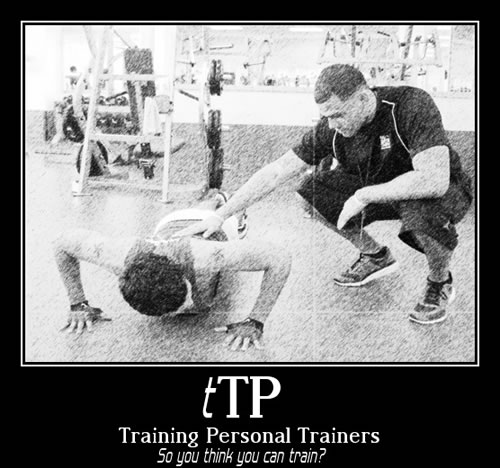 tPT Training Personal Trainers Poster