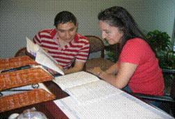 Aida Garza, Academic Coordinator and TRiO student