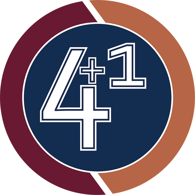4+1 logo