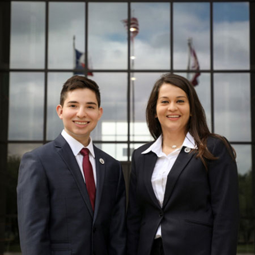 Antonio Jimenez and Daniela Ortiz