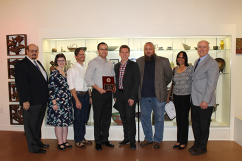 Pictured are nominees for the University Honors Program Faculty Member of the Year.