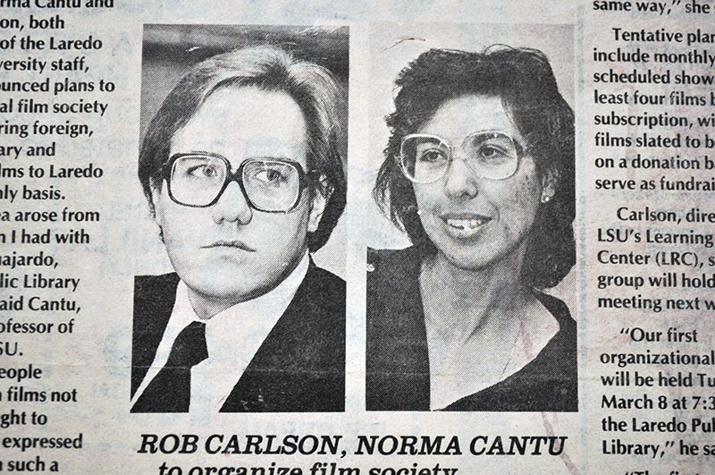 Left to Right: Rob Carlson and Dr. Norma Cantu.