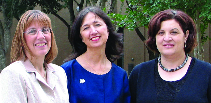 Lisa Flores, Conchita Hickey, and Lola Orellano-Pérez