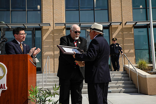 Dr. Arenaz and Arturo Nochebuena González