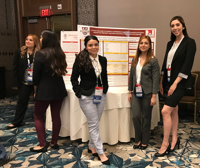 TAMIU students at American Psychological Association Convention