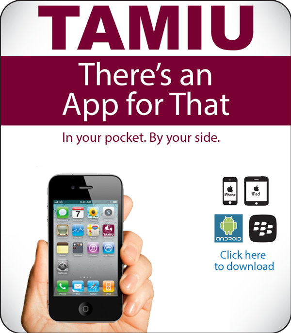 TAMIU App Flyer