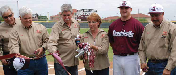 Jorge Haynes Baseball Field dedication