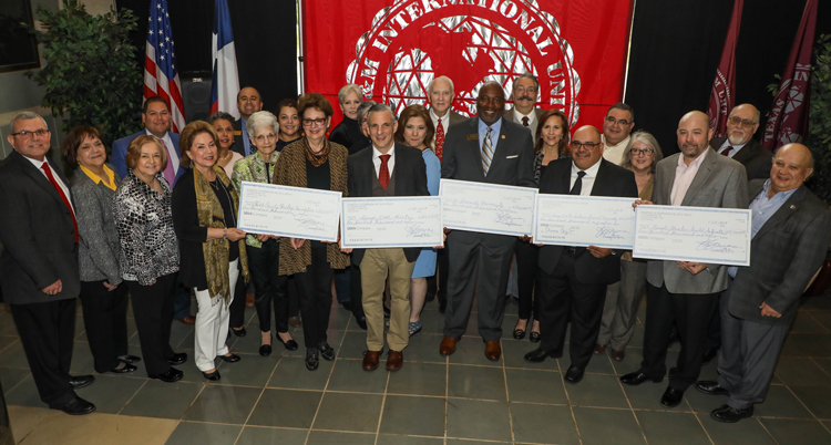 Five community organizations shared the $500,000 gift of the Samuel N. Johnson, Jr. 2013 Charitable Remainder Annuity Trust.