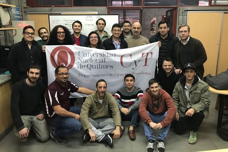 TAMIU students and faculty join their counterparts at the National University of Quilmes in Bernal City, Quilmes, Argentina.