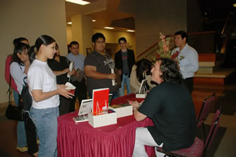 Voices in the Writers Series book signing
