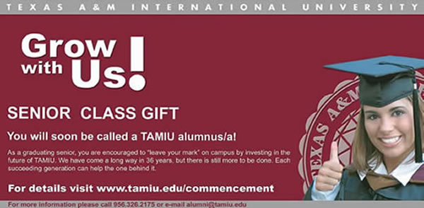 Senior Class Gift Ad