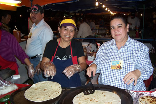 all kinds of food was sold