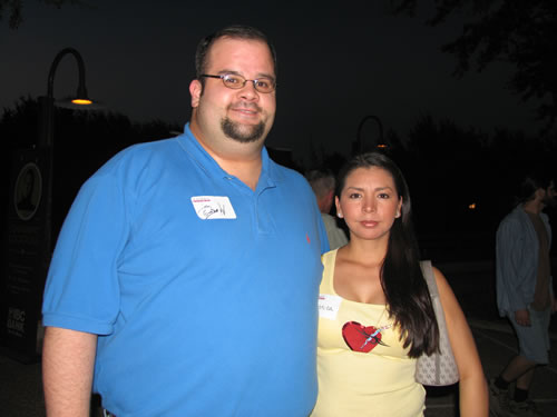 Jose Morales and Veronica Villarreal