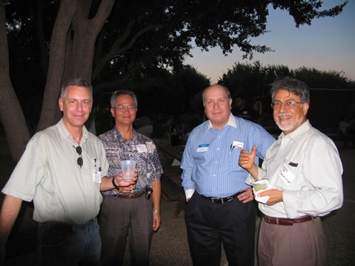Michael Yoder, Dr. Jacky So, Gerry Schewbel and Dr. Tagi Sagafi-Nejad