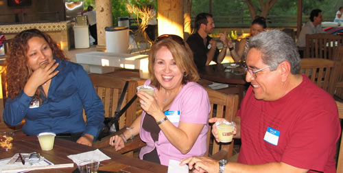 Anna Ramirez, Nora and Antonio Lerma