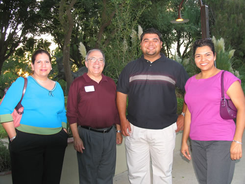 Sonia Villarreal, Henry Flores, George Valdez, and Olga Cantu