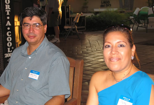 Fred Juarez and Pat Hernandez