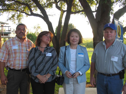 George Buenfil, Sylvia Martinez, Sweety Law, and Rick Hutchason