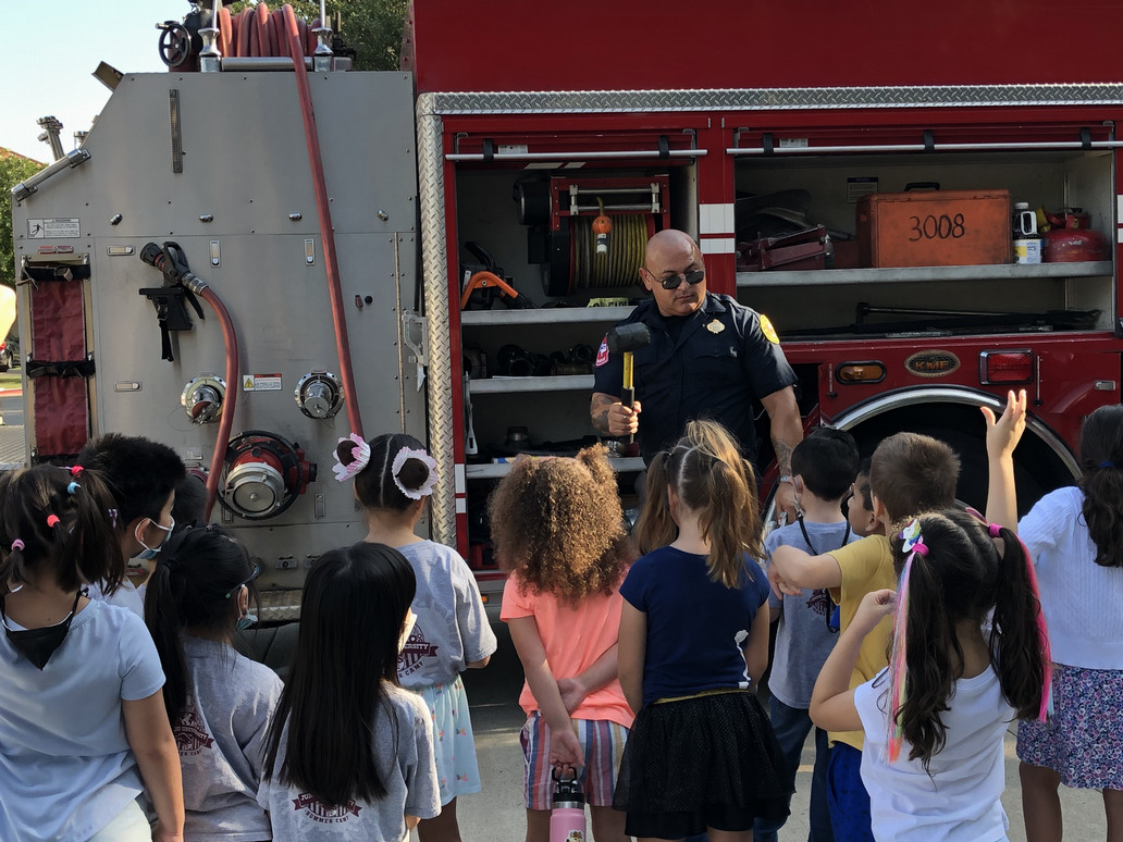 Dusty's - Fire Department visit