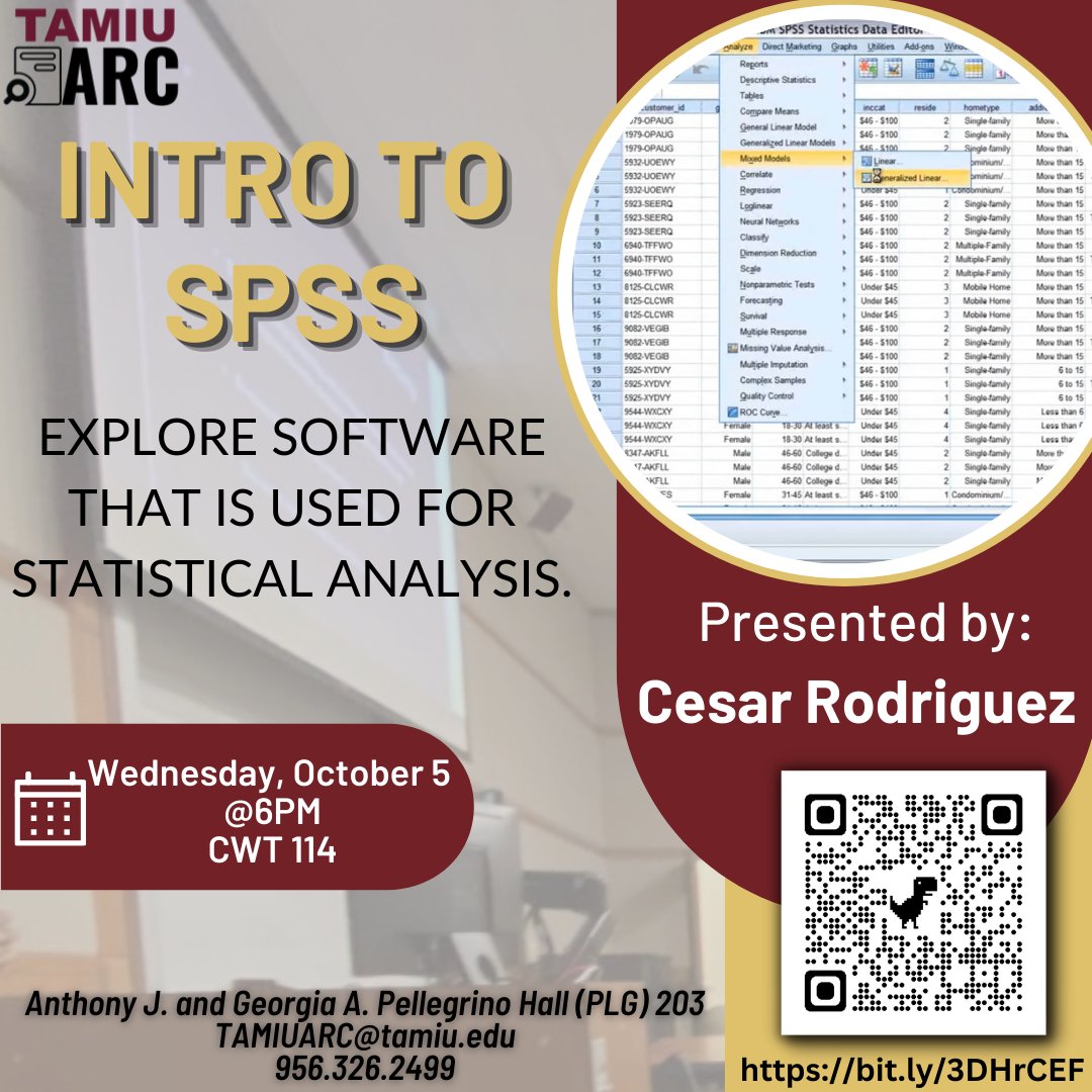 Intro to SPSS