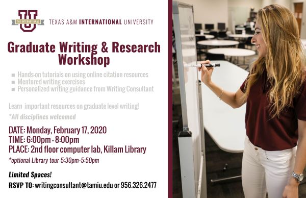 Writing and Research Workshop