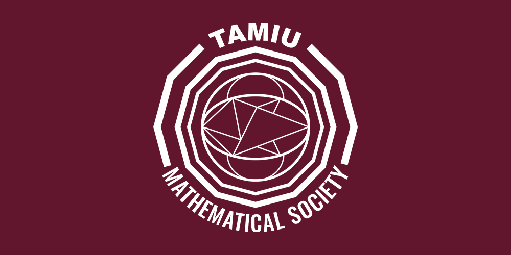 Mathematical Society Logo Stole