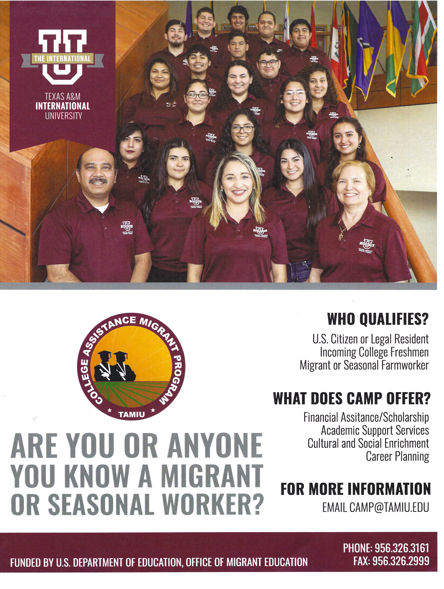 CAMP Information Flyer