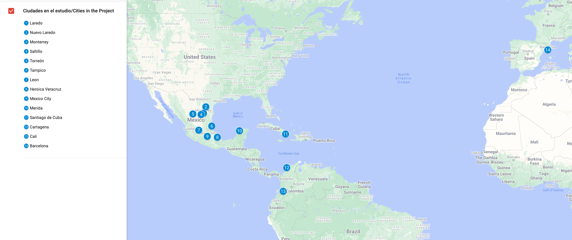 Map CdP Network 2023 version 2