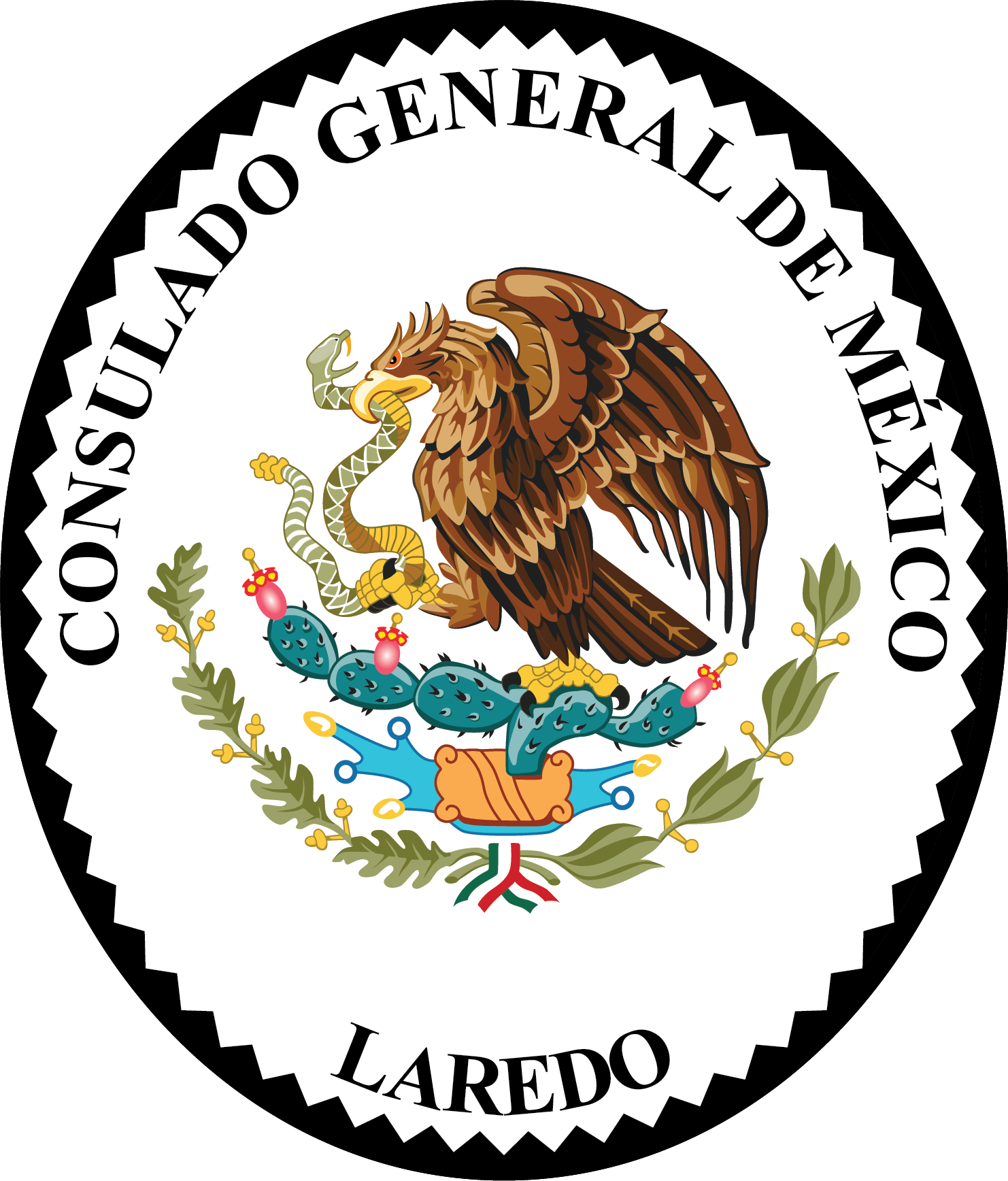 Logo: Consulado General de Mexico en Laredo