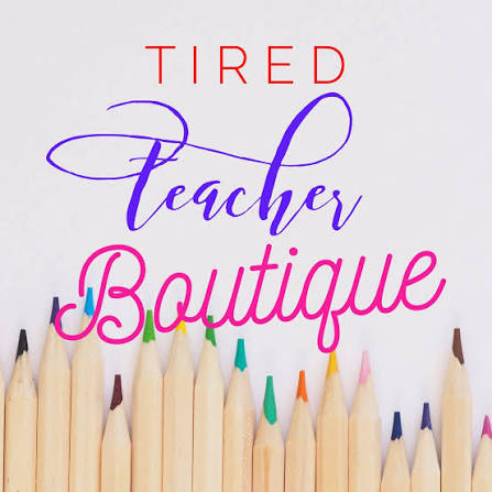 Tired Teacher Boutique logo