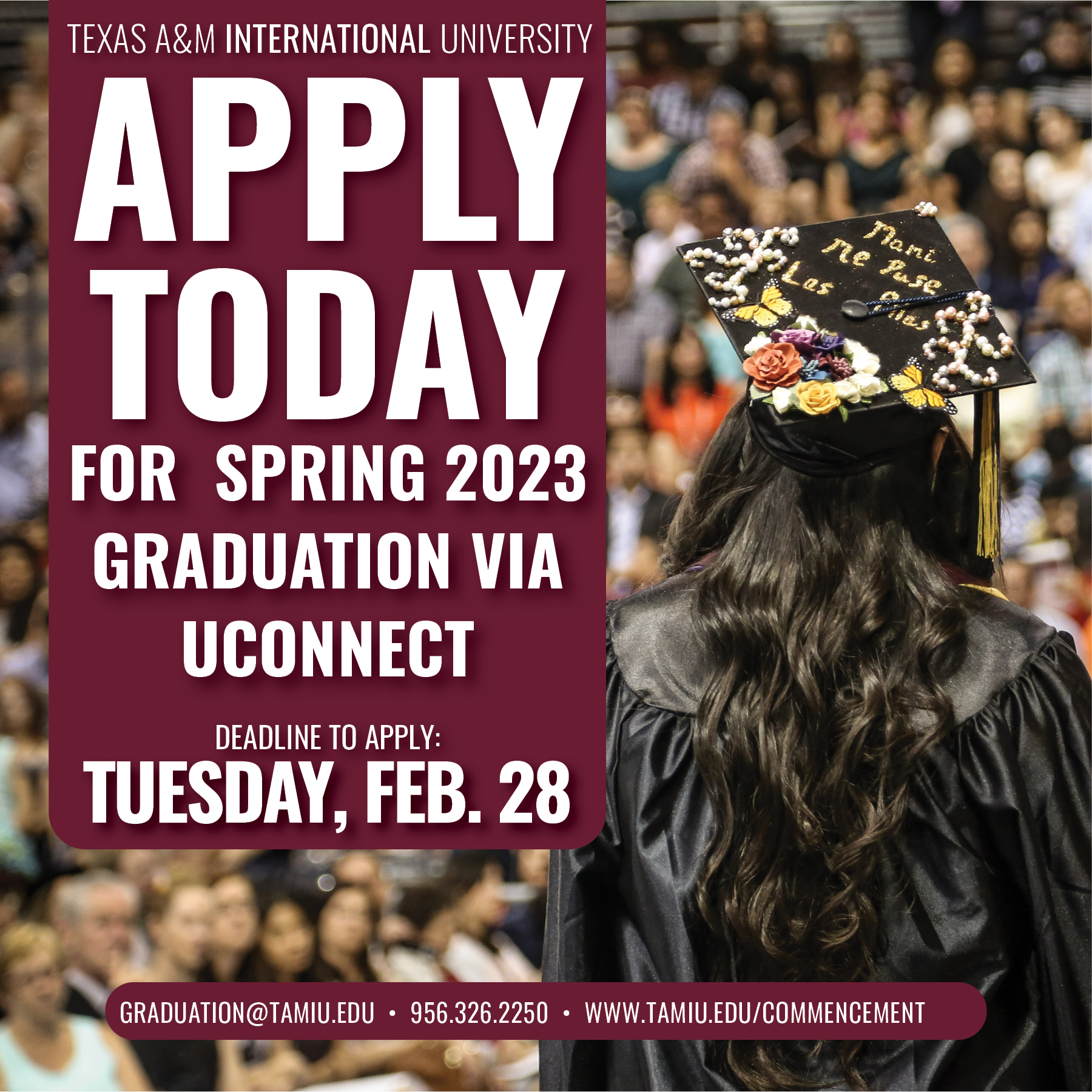 Apply for Spring 2023 Graduation!