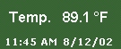 Current Temperature