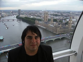 TAMIU student in London