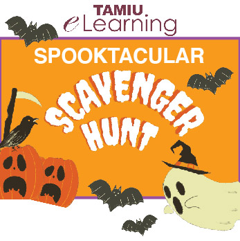 TAMIU eLearning Spooktacular Scavenger Hunt