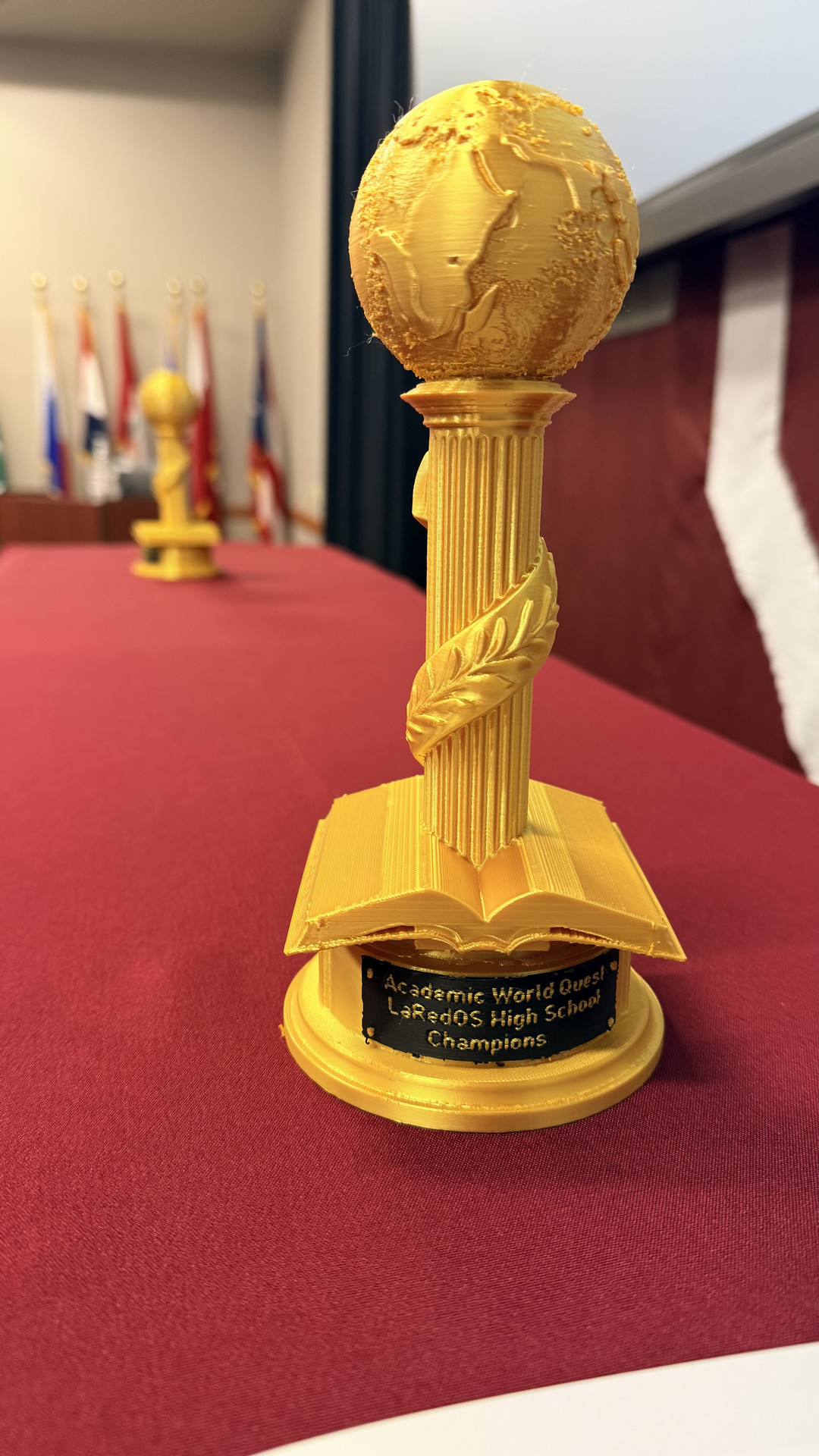 Academic WorldQuest Trophies